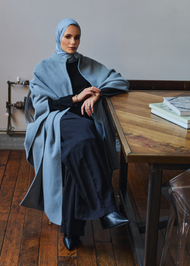 Cape Cover Up Baby Blue