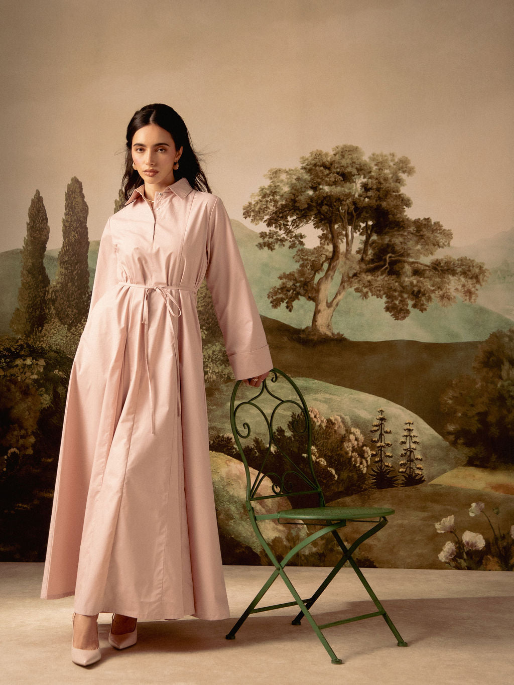 Amalfi Dress Pink | Modest Maxi Dresses