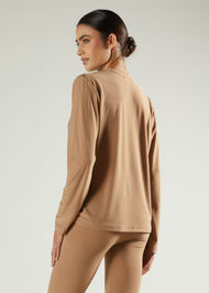 Second Skin Top Wheat