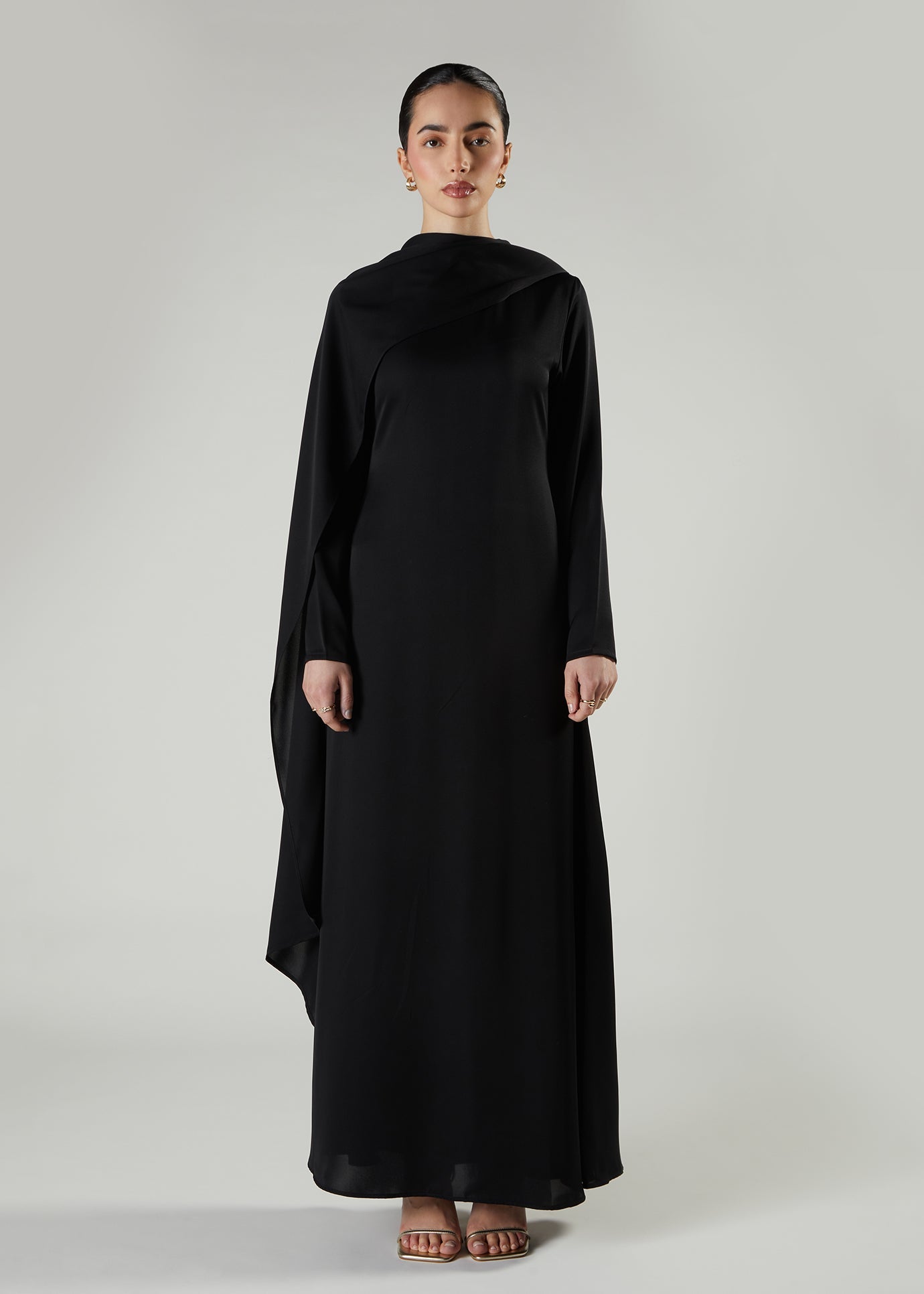 Alma Maxi Black | Modest Maxi Dresses