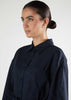 Oversized Shirted Maxi Navy