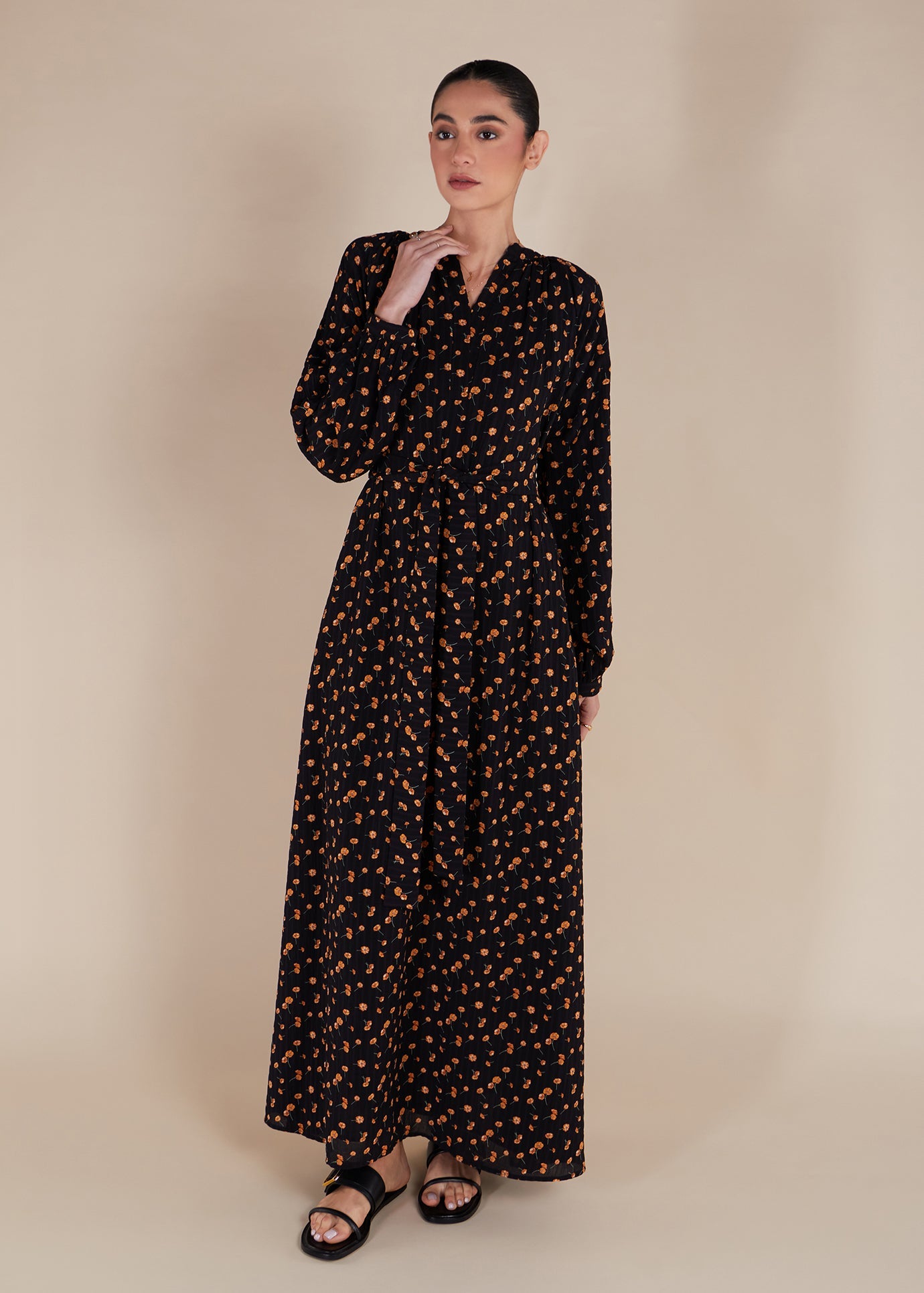 buttercup maxi dress Buttercup Embroidered Maxi Dress in Purple XXS / Purple