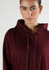 Hoody Abaya Burgundy