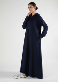 Hoody Abaya Navy