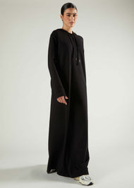 Hoody Abaya Black