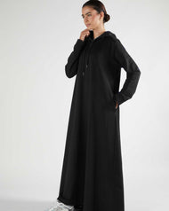 Hoody Abaya Black