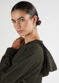 Maxi Hoody Dark Green