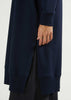 Mid Length Cozy Midi Navy