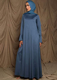 Iris Blue Abaya