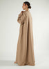 Twin Set Abaya Coffee