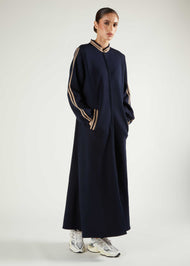 Varsity Abaya Navy