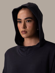 Hooded Midi Navy