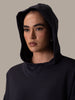 Hooded Midi Navy