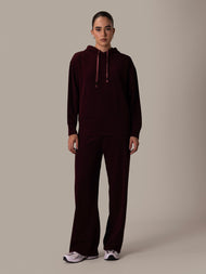 Hoody Set Burgundy