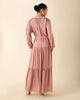 Tiered Tea Pink Maxi