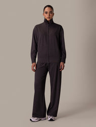Herringbone Co-Ord Charcoal