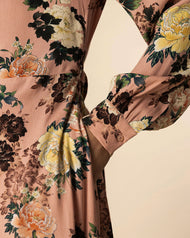 Pink Vintage Blooms Maxi