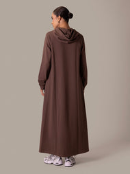 Hoody Abaya Taupe