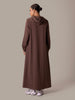 Hoody Abaya Taupe