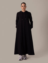 Hoody Abaya Black