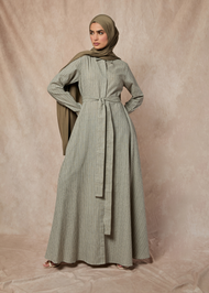 Soft Cotton Shirted Maxi