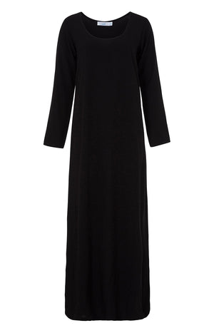 Full Slip Black Crepe | Slip Dresses | Aab Modest Wear
