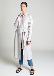 Shirt Dress Soft Grey | Shirt Dresses | Aab Modest Wear