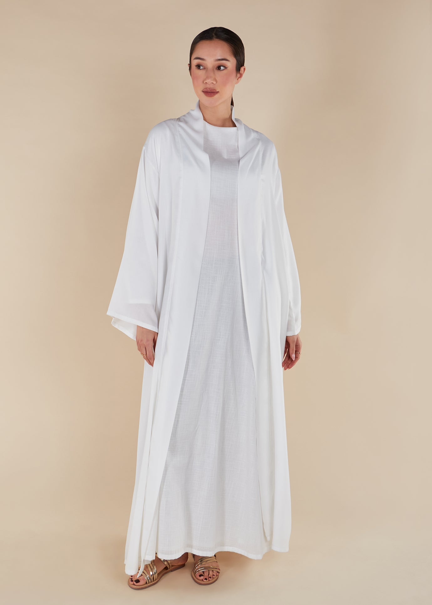 White Linen Dress | Modest Slip Dresses | Aab Modest Wear White Linen Dress | Modest Slip Dresses | Aab Modest Wear