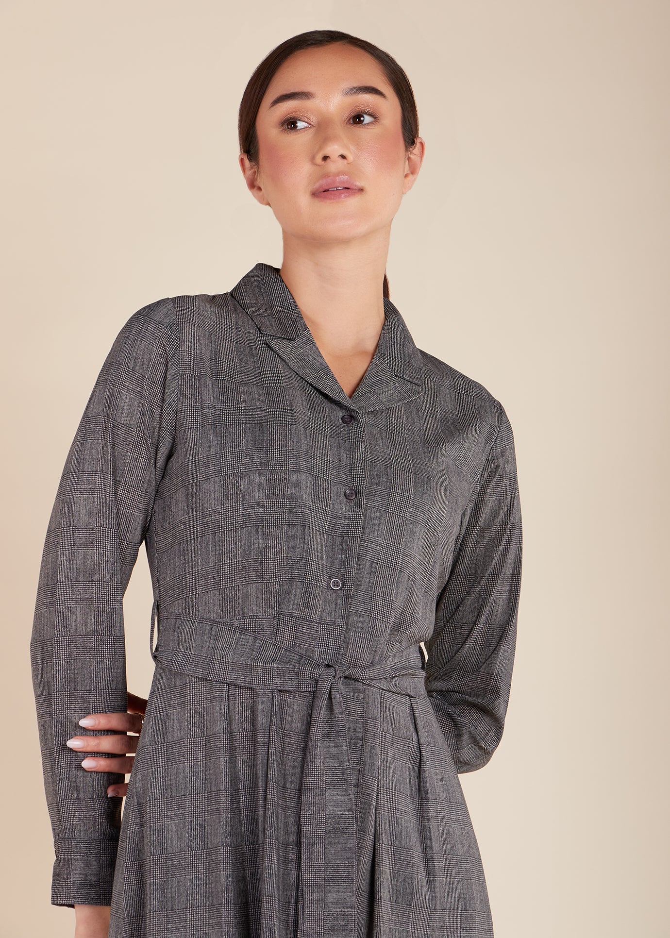 Plaid Maxi Dress - Final Sale Plaid Maxi Dress - Final Sale
