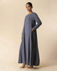 Plain Abaya Blue