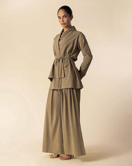 Wrap Top & Trousers Co-Ord Set