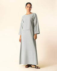 Layla Abaya Grey
