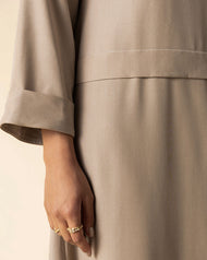 Layla Abaya Natural