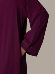 Contrast Stitch Kaftan