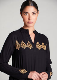 Qasba Abaya Black Crepe | Abayas | Aab Modest Wear