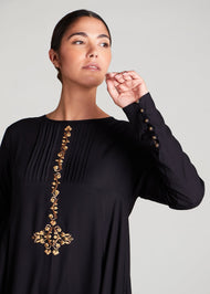 Neroli Abaya Black Crepe | Abayas | Aab Modest Wear