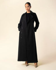 Classic Black Trench