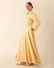 Amalfi Dress Butter Yellow