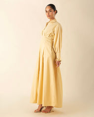 Capri Dress Butter Yellow