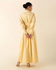 Capri Dress Butter Yellow