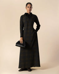 Dark Tartan Maxi