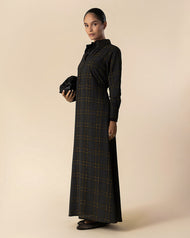 Dark Tartan Maxi