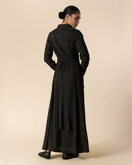 Dark Tartan Maxi