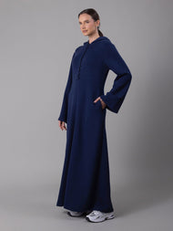 Cove Abaya Hoody Navy