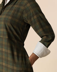 Green Tartan Maxi