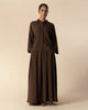 Coffee Skirt & Top Co-Ord Set