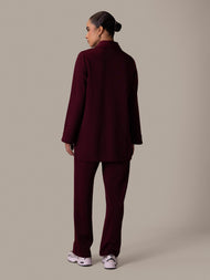 Dima Co-Ord Set Burgundy