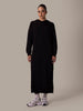 Hooded Midi Black