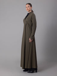 Fern Wrap Abaya Olive