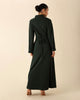 Castello Dress Dark Green